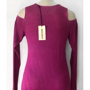 Cotton Citizen Dresses - 🆕 COTTON CITIZEN COLD SHOULDER LS MAXI DRESS S Cotton Citizen Dresses - 🆕 COTTON CITIZEN COLD SHOULDER LS MAXI DRESS S